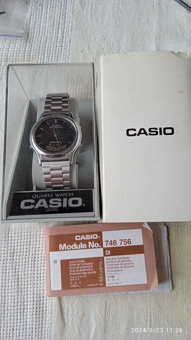 Годинник CASIO Alarm Chronograph 746 AQ-227 Water Resistant: 2 000