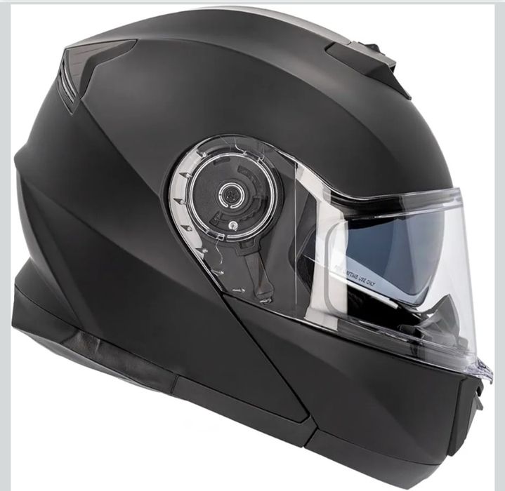 Kask Modułowy Curve Krypton Czarny Mat