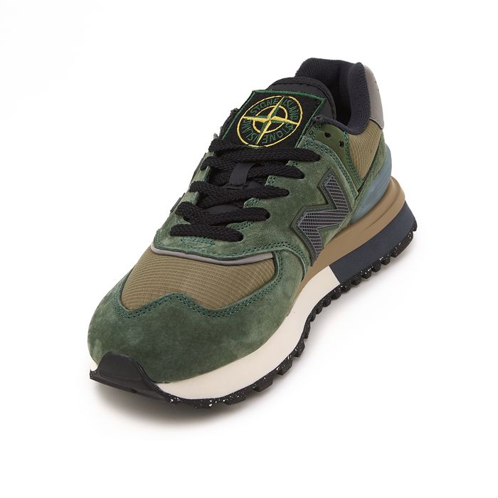 Кросівки Кроссовки New Balance 574 Legacy x Stone Island Green Зелений Зелёный демісезон