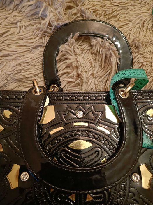 Сумка лаковая Версаче