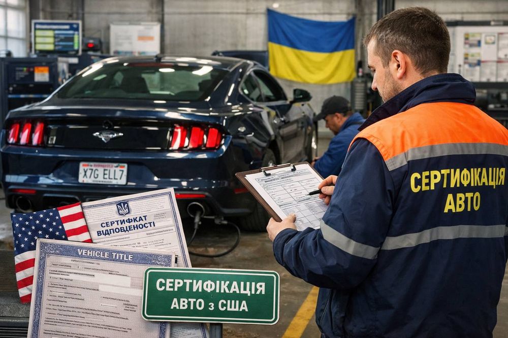 Сертифікація авто з США