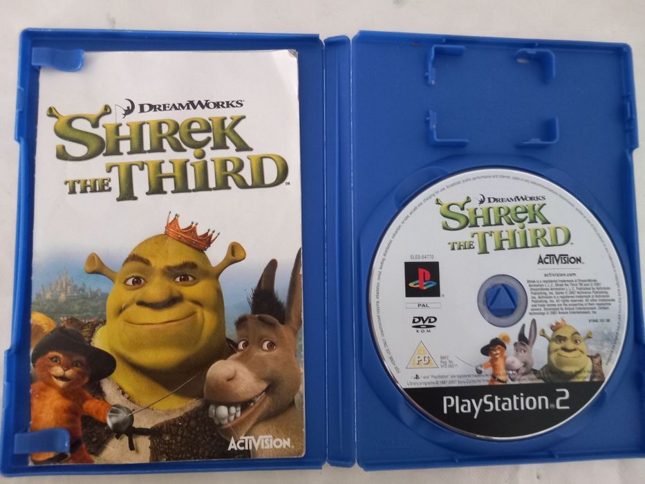Jogo ps2 Shrek 3