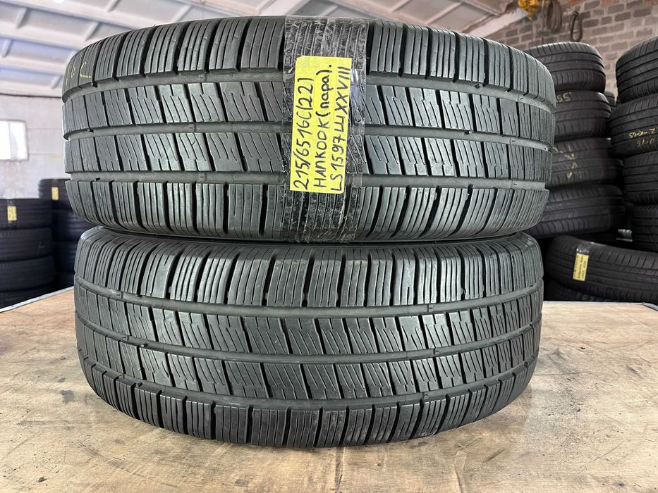 Всесезонні шини 215/65r16c Hankook Vantra ST AS2 пара резина р16