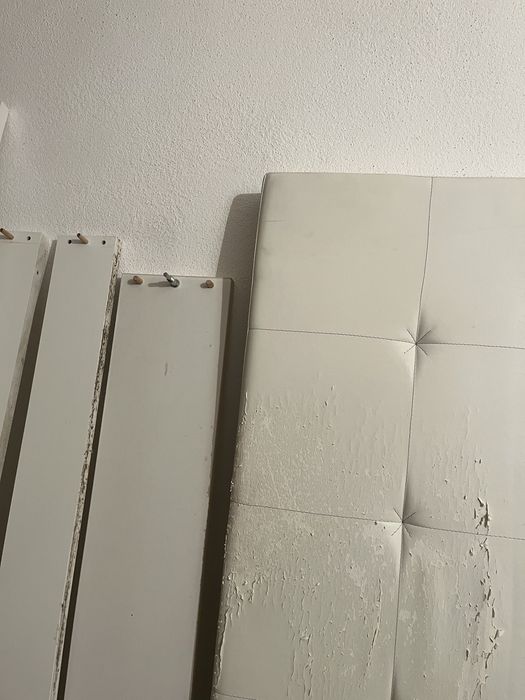 Cama de casal com cabeceira desmontada - fotos da cama montada