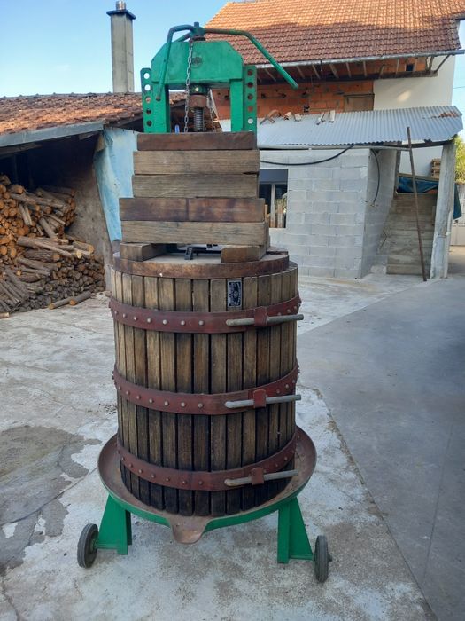 Prensa de uvas hidráulica 10 toneladas