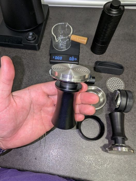 Пуш темпер з пружиною розрівнювач кільце для дозування 51мм 53мм ваги