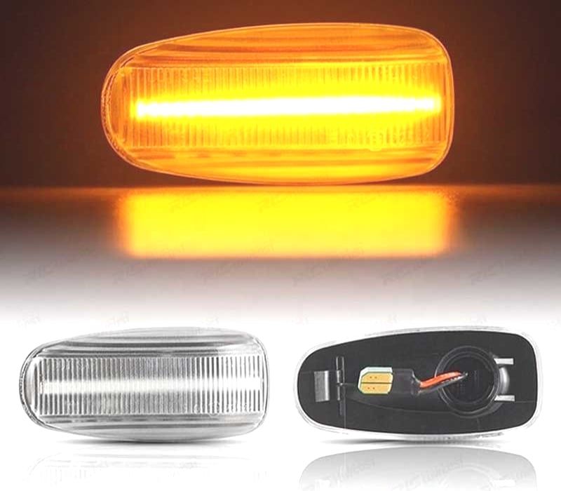 PISCAS LATERAIS DINAMICOS LED MERCEDES R170 R171 W163 W202 W210 W208 W638