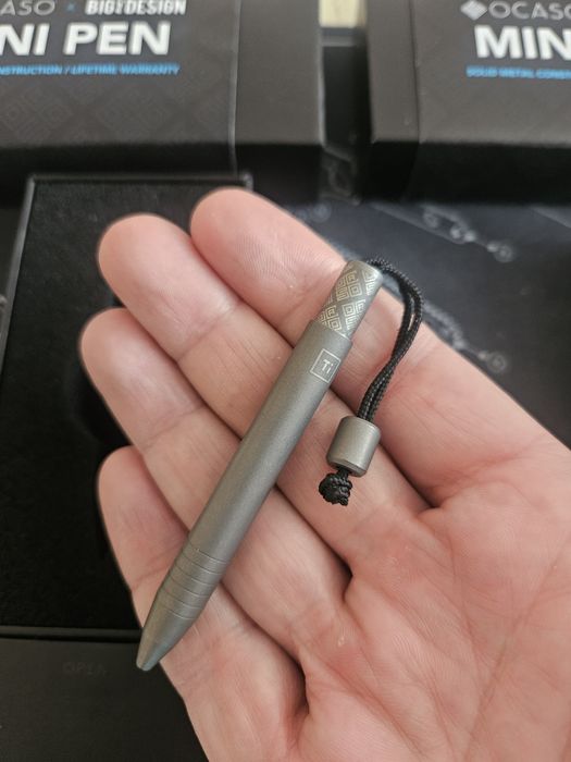 Ocaso Titanium Mini Pen, EDC міні ручка з титану