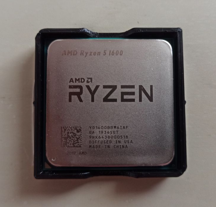 Procesor AMD Ryzen 5 1600 AF (Zen+, 12 nm) AM4 6/12 – sprawny