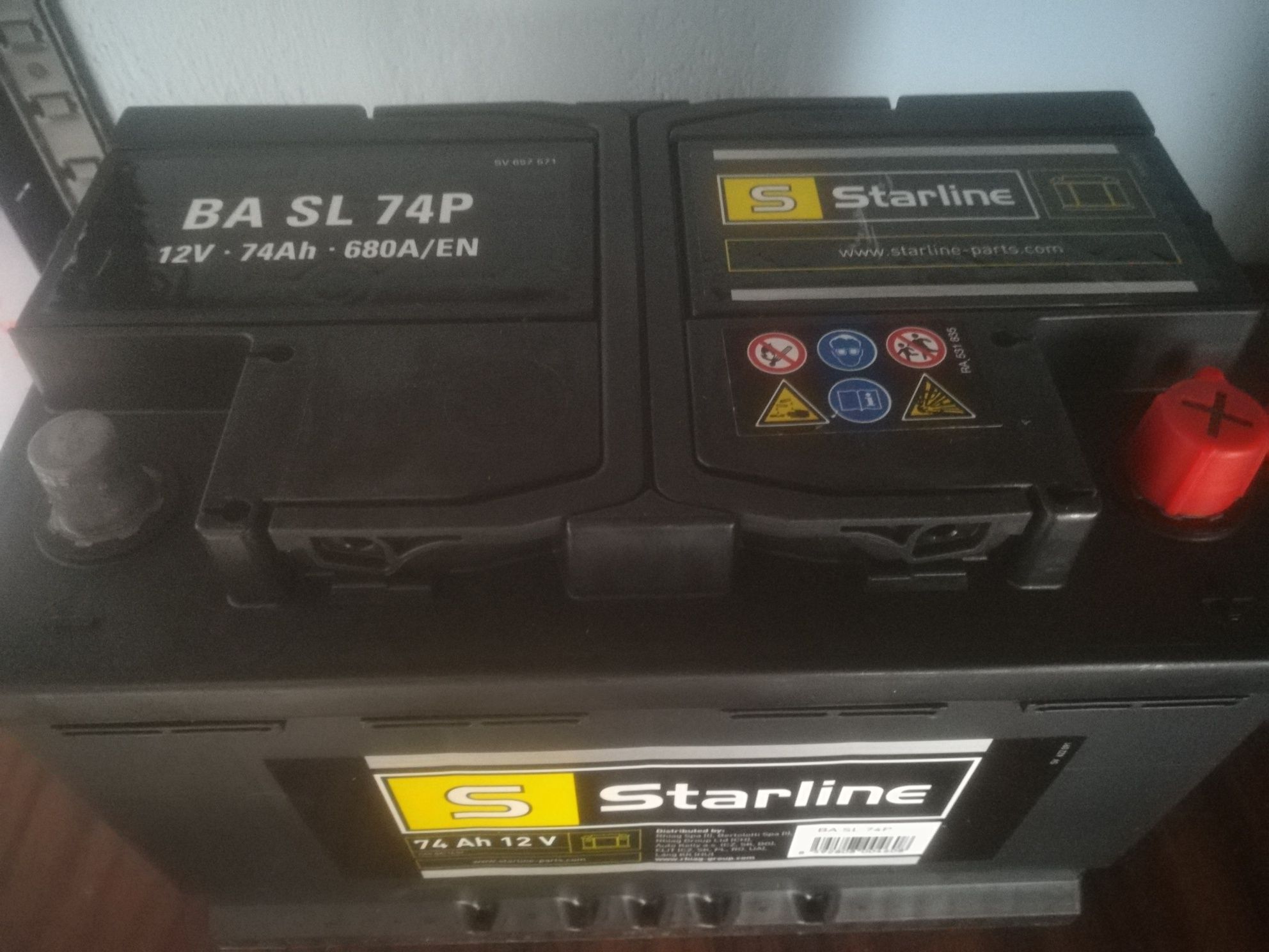 S BA SL 74P BATERÍA 74AH 680A 12V P+ 278X175X190 STARLINE