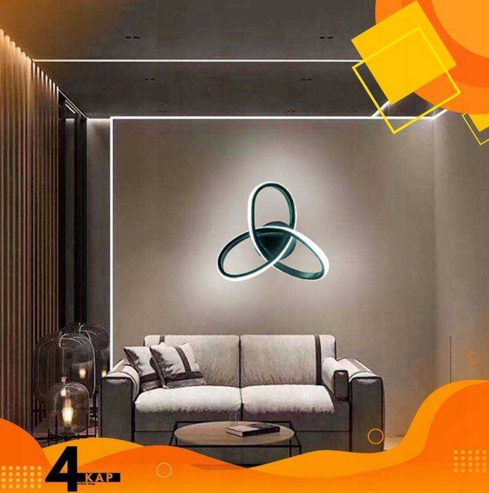 Lampa sufitowa wstęga LED 28W nowoczesna plafon