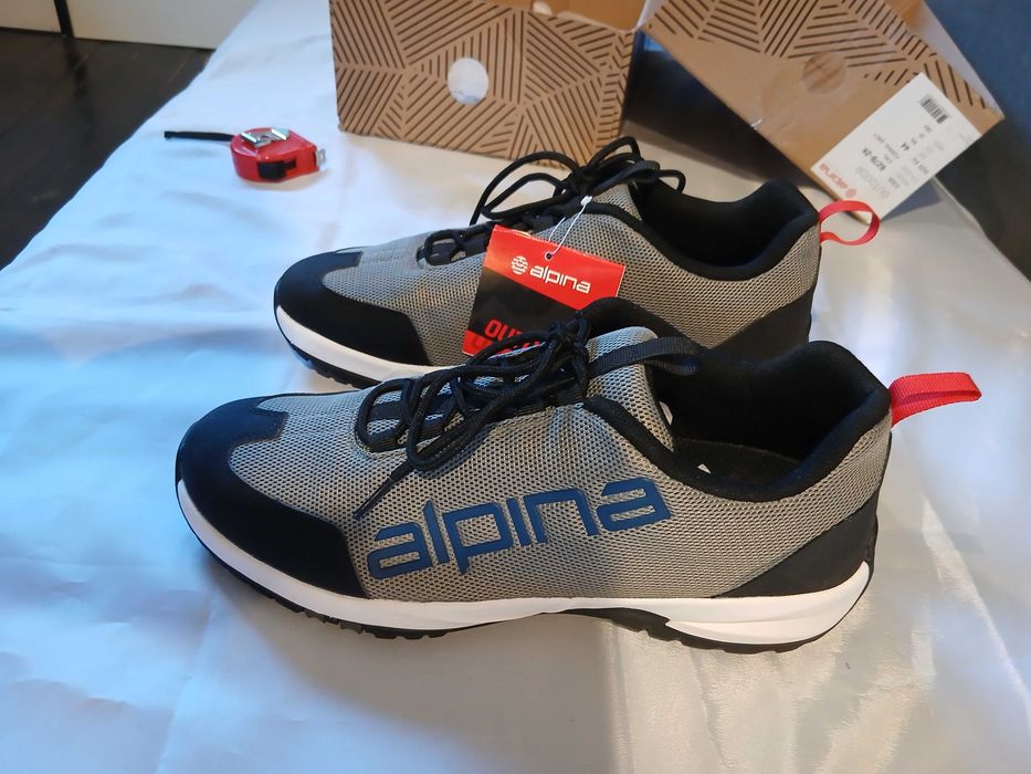 Buty trekkingowe 44 Alpina EWL szare