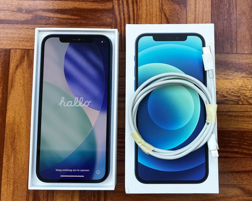 iPhone 12 128 Gb - Caixa original + Carregador