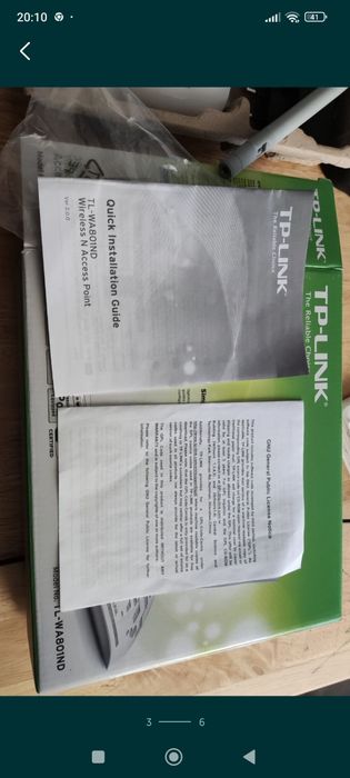 Acess point repetidor Tp Link TL-WA801ND