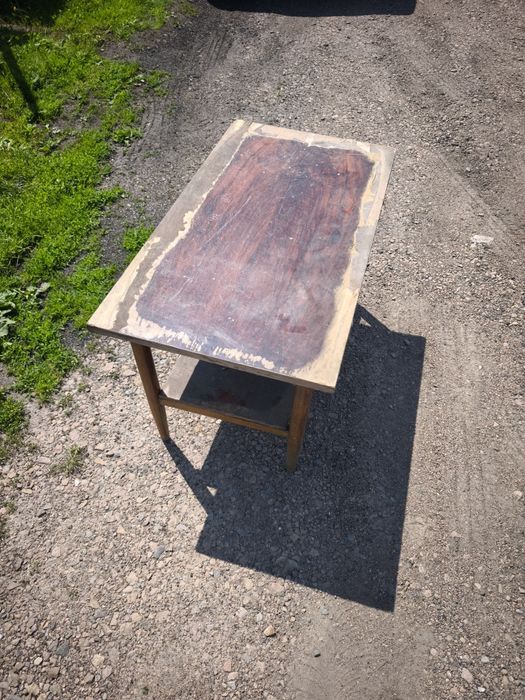 Stolik kawowy PRL vintage lata 60 70 retro rustykalne