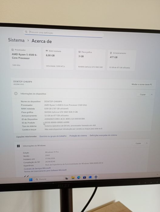 Computador Gaming Recondicionado Ryzen 5