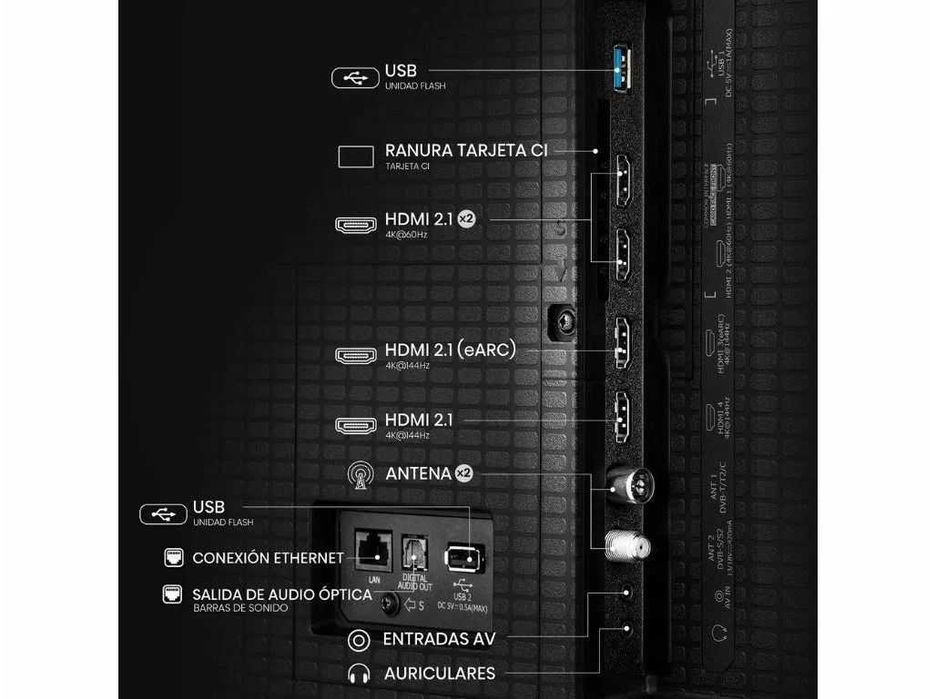 TV Hisense - 55U7Q - TV mini-LED PRO