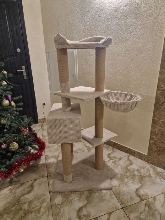 Когтеточка, домик для котов