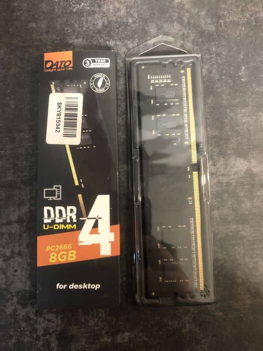 Оперативка 8гб ддр4