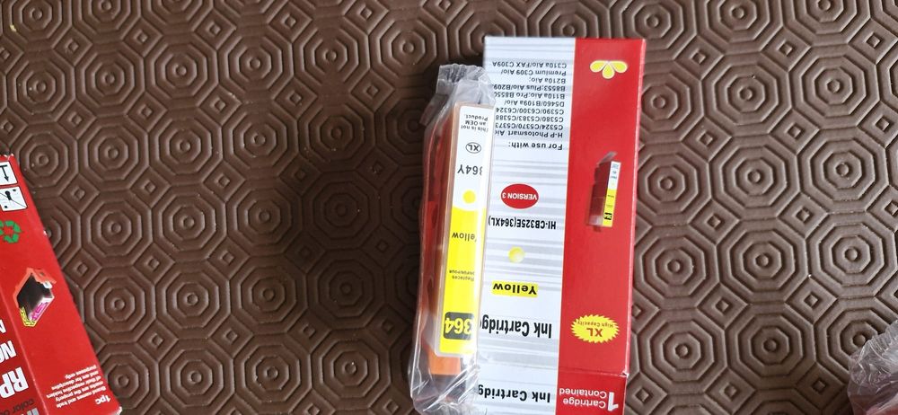 6 tinteiros de impressora