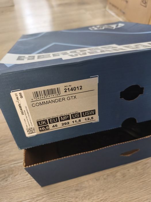 Nowe buty wojskowe Haix Commander GTX