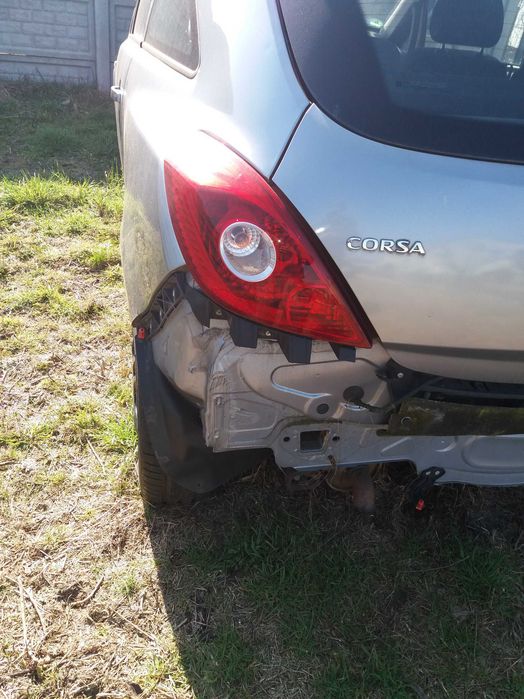 Opel corsa d lampy tył oryginał kpl