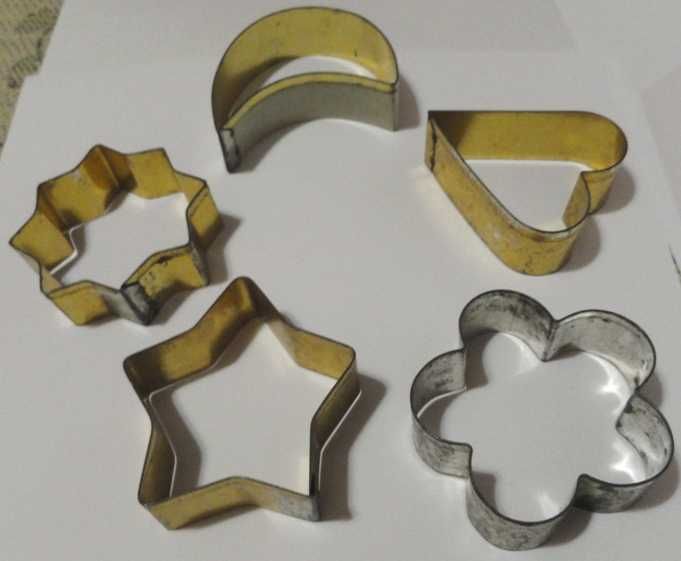 Набір форм для випічки кексів та печива (метал)