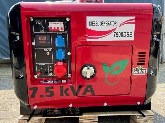 Gerador Diesel 7500DSE 7,5kVA Novo