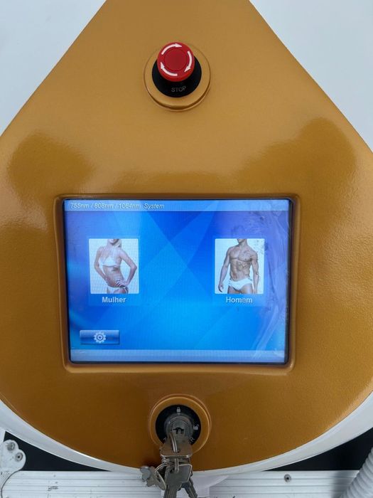 Máquina de laser diodo 3 ondas com ponteira de arrefecimento