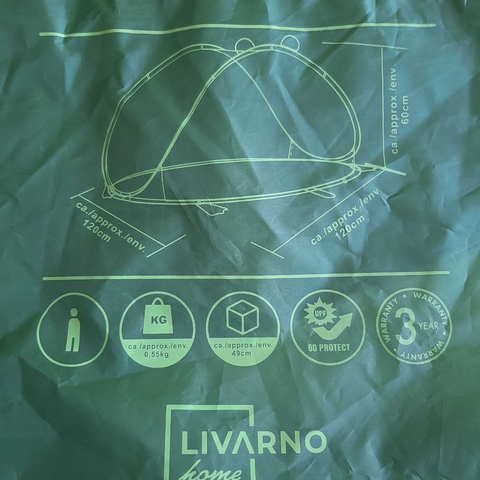 NOVA Tenda de Praia Pop-Up Sapo