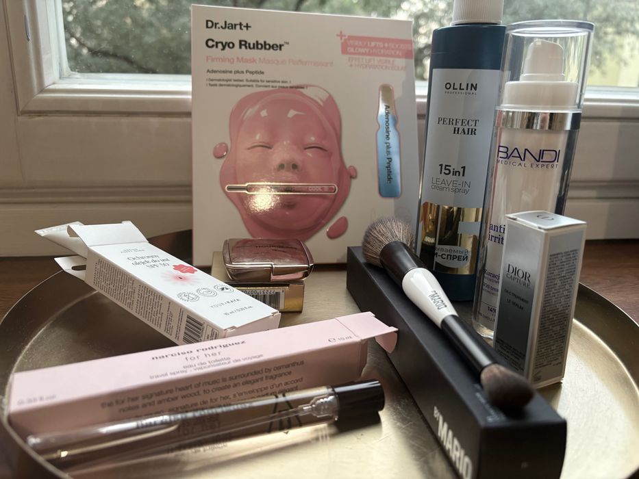 Zestaw kosmetyków Dior, Hourglass, Dr.Jart+, Bandi i inne