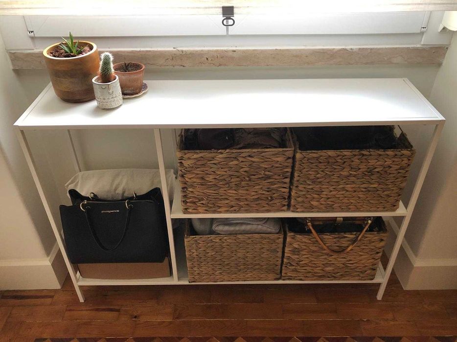 VENDO: Estante branca de metal