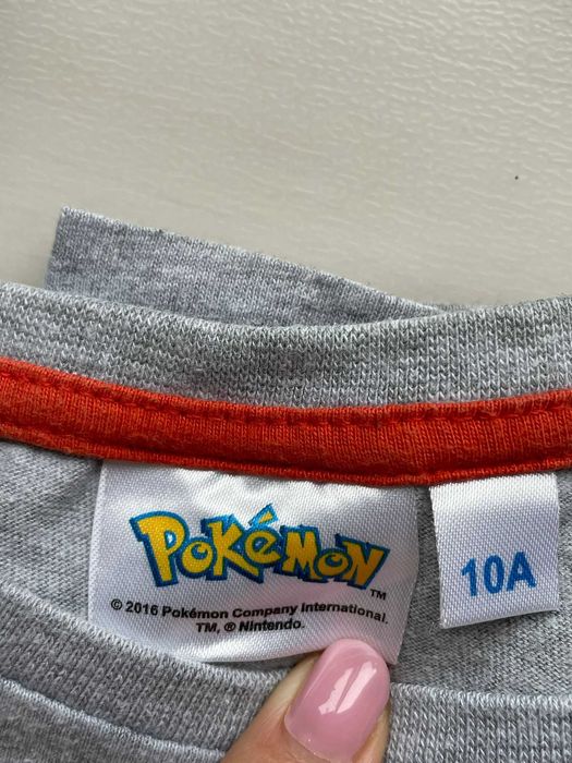 Tshirt manga comprida Pokémon 10 anos