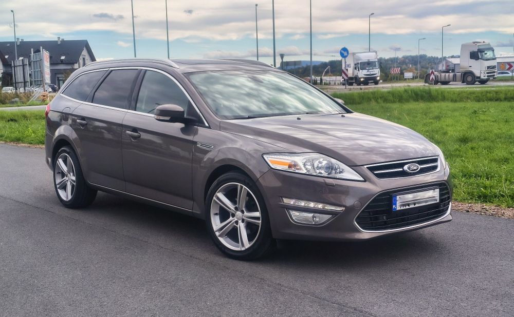 Ford Mondeo MK4 2.0 TDCi ~163KM~Titanium X~Convers+~NAVI~LED~Kamera~Skóry+Pamięci~Szyberdach~