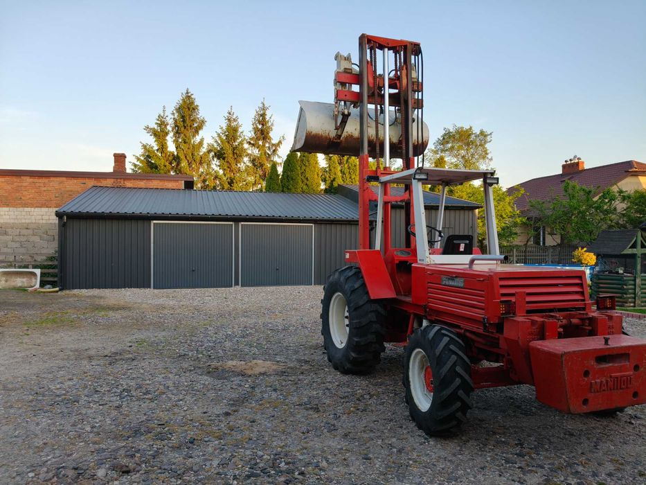 Wózek widłowy terenowy Manitou