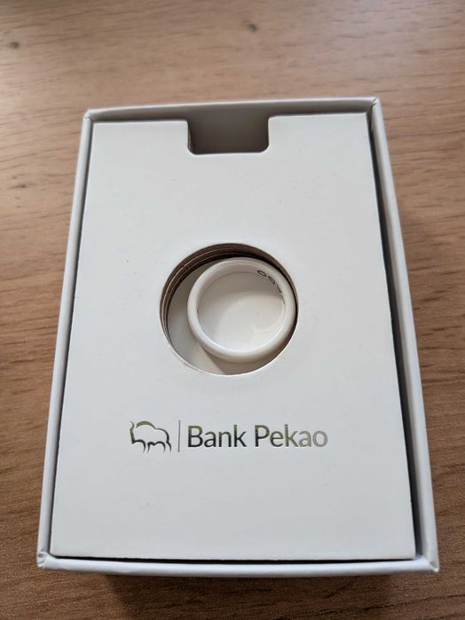 Obrączka płatnicza biała PAGOPACE rozm. 10