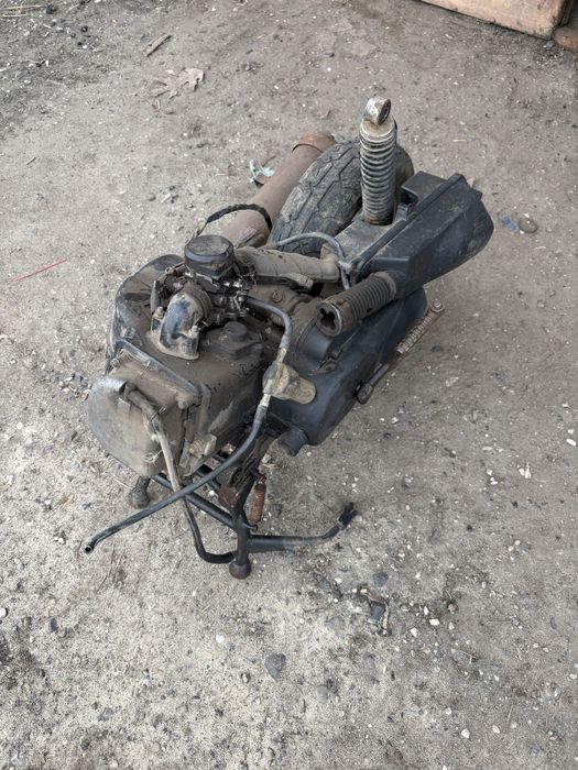 Двигатель для скутера 4 т рабочий