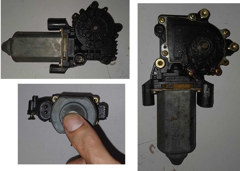 BMW E36 Peças Elétricas, Manete das escovas, Plafonier, Relés, Motor elevador dos vidros - Motor Escovas, Potenciometro - Cabelagem do Motor