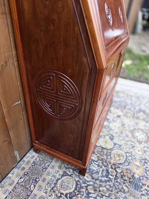 Sekretarzyk sekretara biurko komoda drewniana  #2176 Stylowy Węgrów