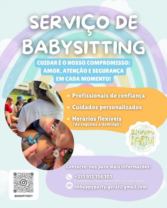 Serviço de Babysitting | Babysitting Service