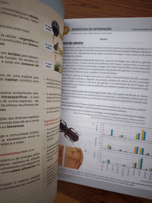 Livro geo bio 10