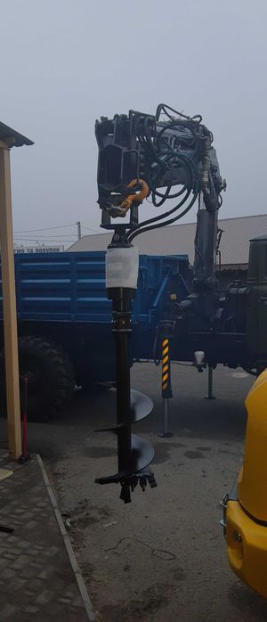 Бур Гидробур Гидровращатель DIGGA PDX2-PD-4 Кран Манипулятор Palfinger
