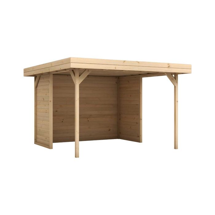 Nowoczesna Altana Ogrodowa Ze Ścianami Bocznymi MEGI02 350x350 cm