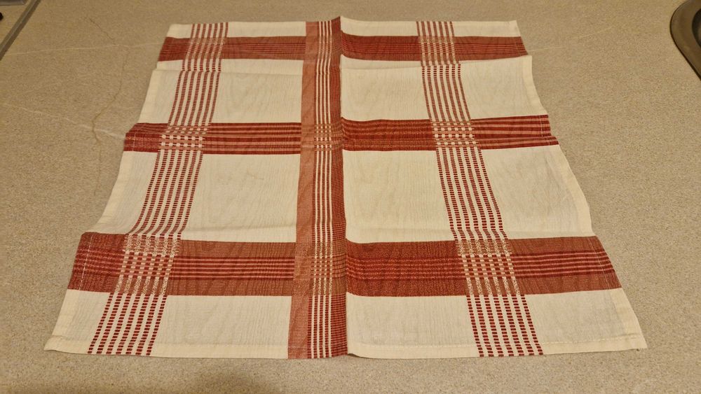 Toalha para tabuleiro 44cm x 44cm