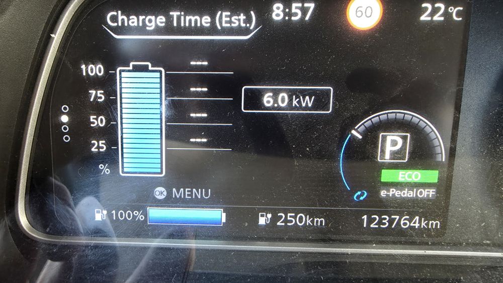 Nissan Leaf 2018 40 кВт SOh 85%
