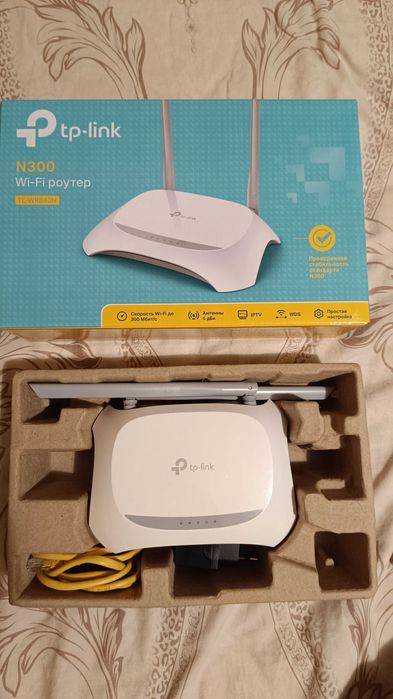 Роутер TP-Link N300 (повна комплектність)