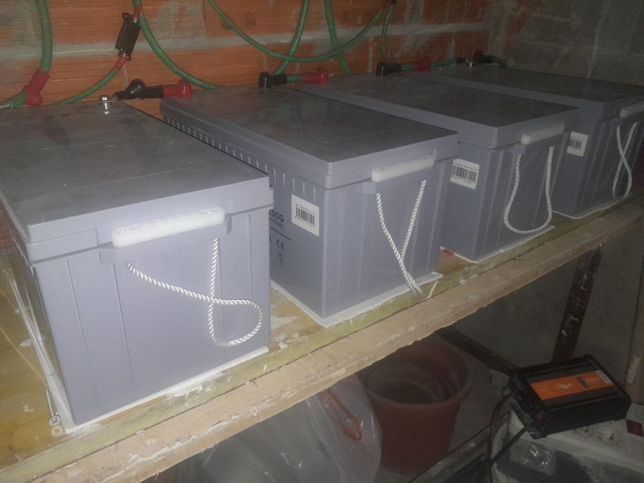 Kit solar isolado 12/24/48V