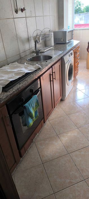 Móvel cozinha com pedra