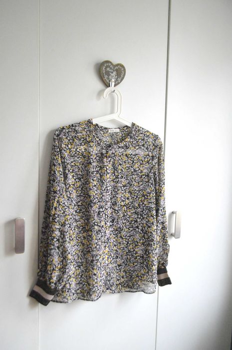 Levete Room bluzka M kwiaty floral boho