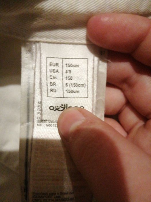 Fato de Judo completo 12anos